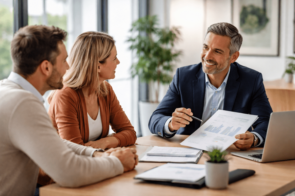 conseiller en gestion de patrimoine à Blagnac avec clients