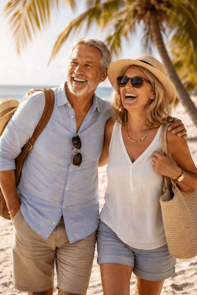 Personnes heureuses à la retraite